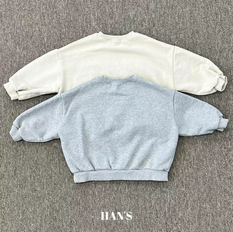Han's - Korean Children Fashion - #stylishchildhood - Poly Sweatshirt