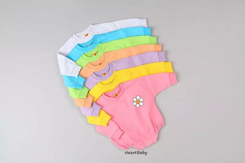 Heart Baby - Korean Baby Fashion - #babyboutiqueclothing - Sun Flower Bodysuit - 3
