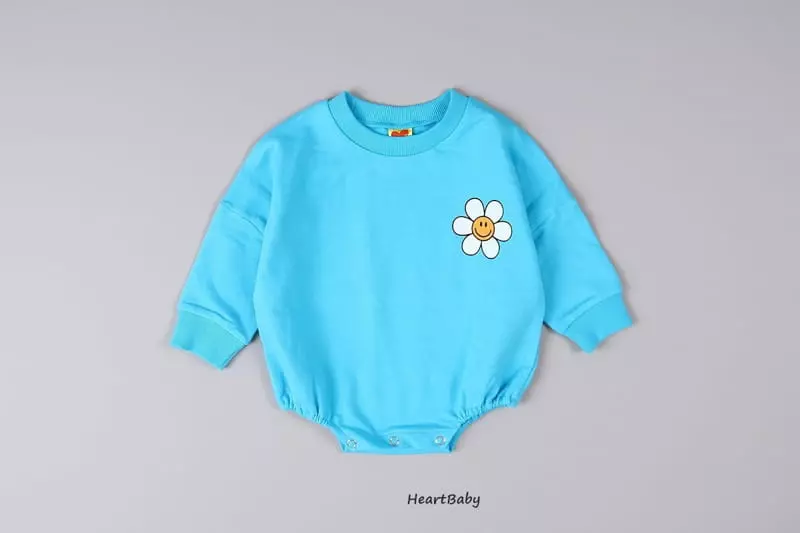Heart Baby - Korean Baby Fashion - #babyoutfit - Sun Flower Bodysuit - 11