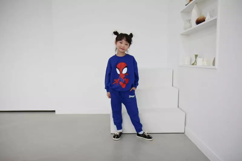 Heart Baby - Korean Children Fashion - #Kfashion4kids - Spider Top Bottom Set - 3