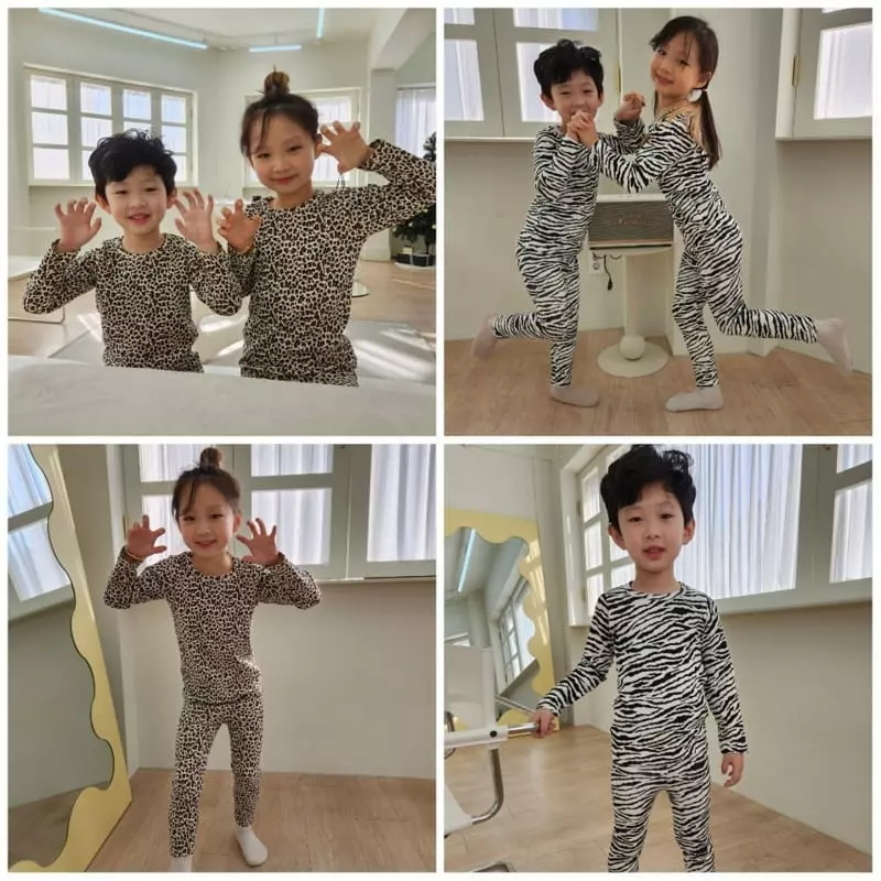 Heart Baby - Korean Children Fashion - #childofig - Leopard Easywear - 6