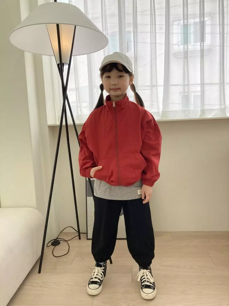 Heart Baby - Korean Children Fashion - #childofig - Color Windbreacker Jumper - 2