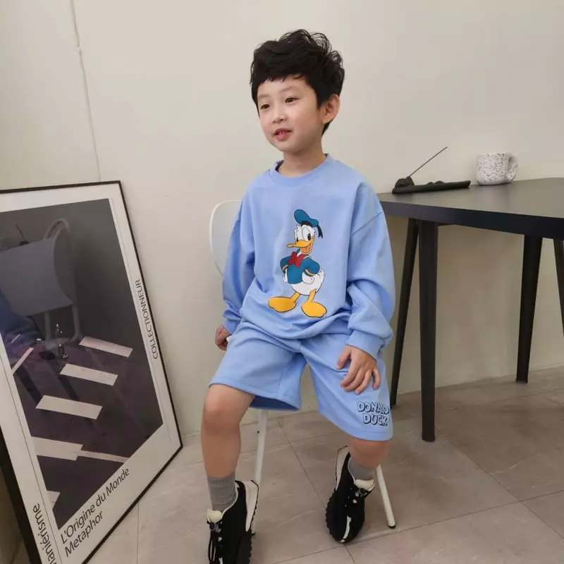 Heart Baby - Korean Children Fashion - #childofig - M And F Shorts Top Bottom Set - 10