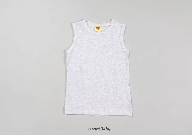 Heart Baby - Korean Children Fashion - #childofig - Layered Long Sleeveless - 6
