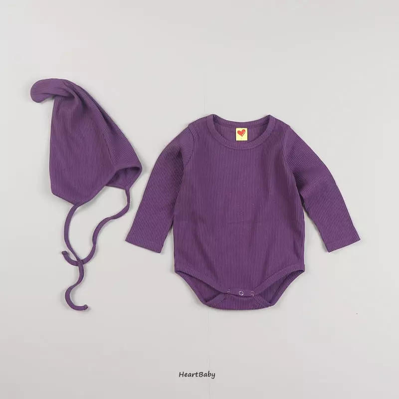 Heart Baby - Korean Children Fashion - #childofig - Rainbow Bodysuit - 10