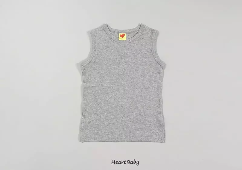 Heart Baby - Korean Children Fashion - #designkidswear - Layered Long Sleeveless - 8