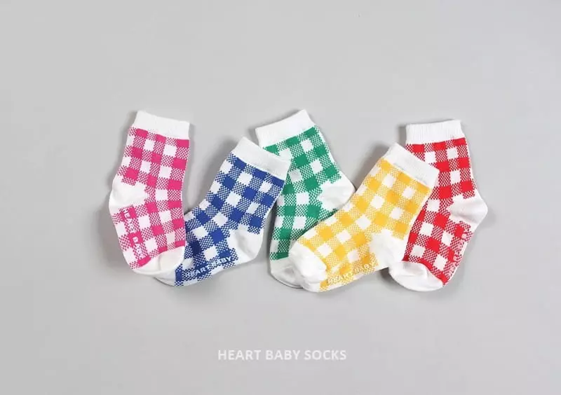 Heart Baby - Korean Children Fashion - #designkidswear - Cute Socks Set - 4