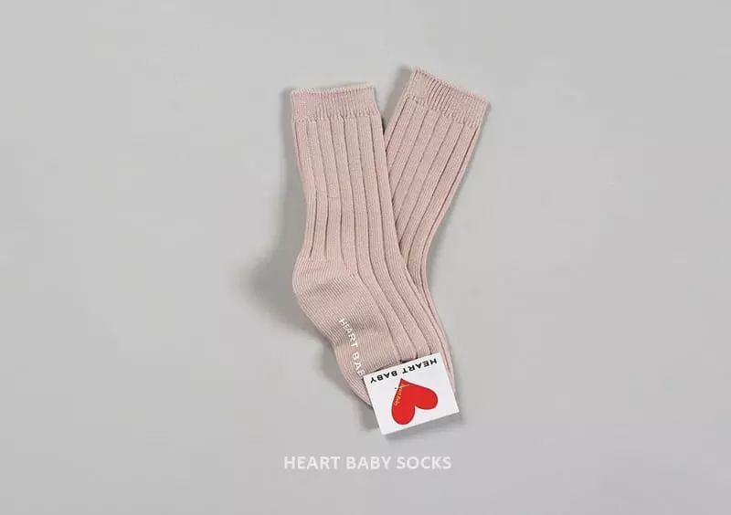 Heart Baby - Korean Children Fashion - #fashionkids - Pastel Boodle Socks Set - 9