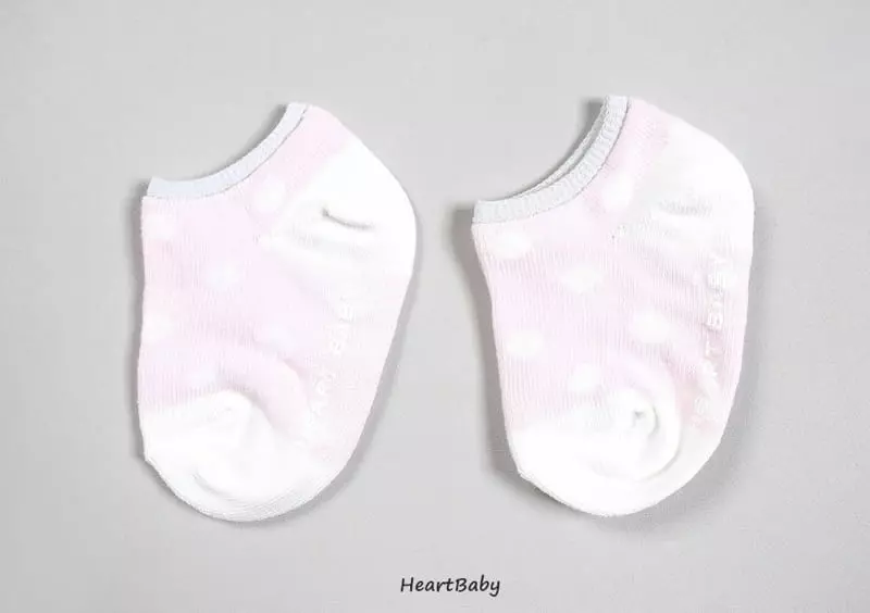 Heart Baby - Korean Children Fashion - #fashionkids - Dot Socks Set - 7