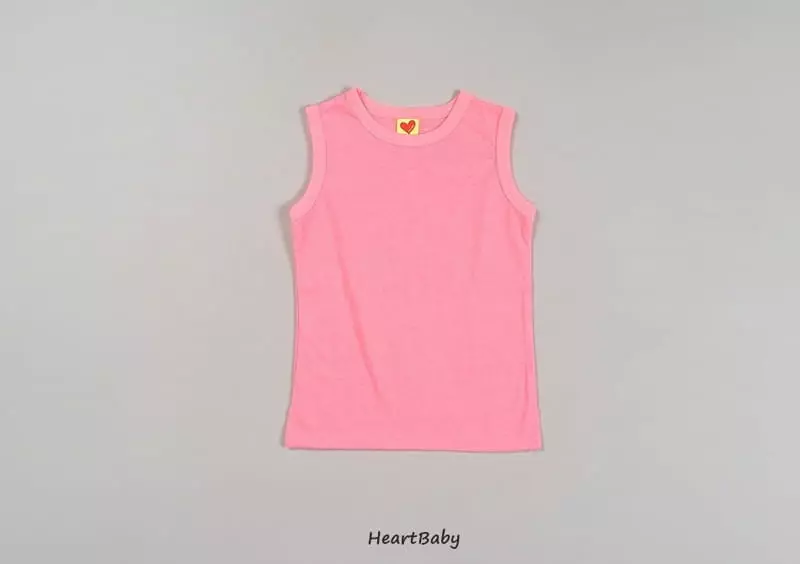 Heart Baby - Korean Children Fashion - #kidsshorts - Layered Long Sleeveless - 11