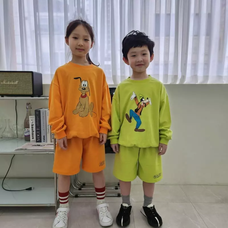 Heart Baby - Korean Children Fashion - #littlefashionista - M And F Shorts Top Bottom Set - 3
