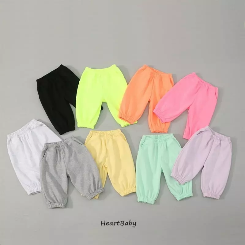 Heart Baby - Korean Children Fashion - #littlefashionista - Daily Pants - 12