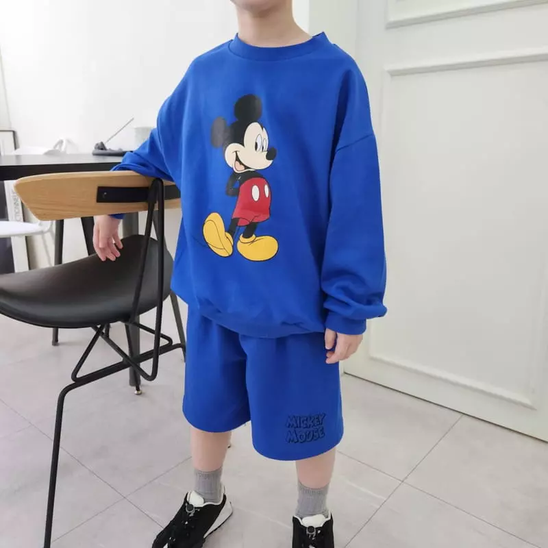 Heart Baby - Korean Children Fashion - #minifashionista - M And F Shorts Top Bottom Set - 5