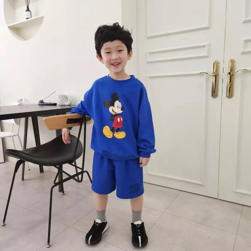 Heart Baby - Korean Children Fashion - #prettylittlegirls - M And F Shorts Top Bottom Set - 6