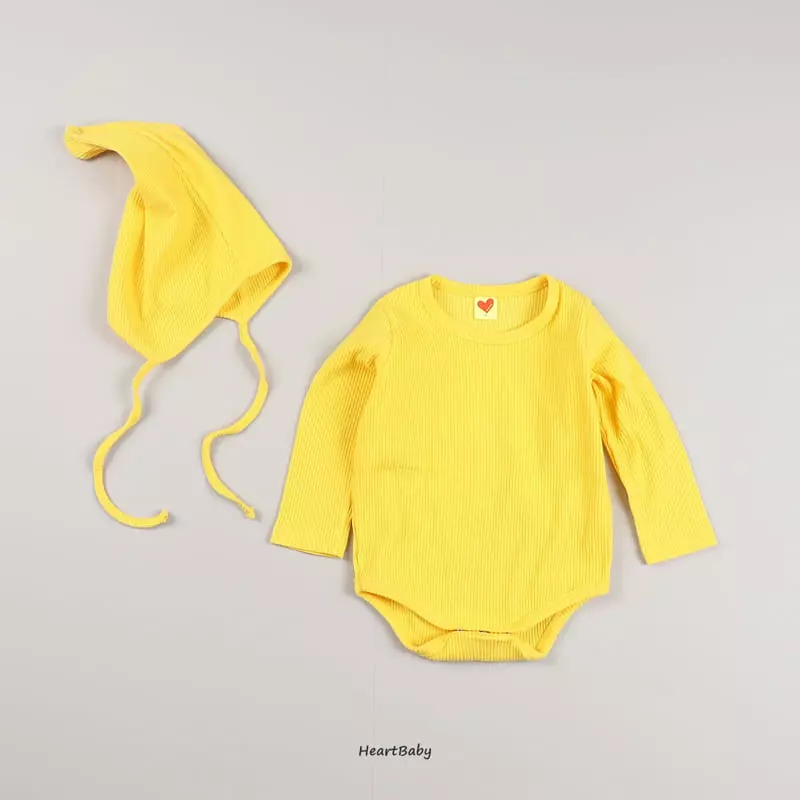 Heart Baby - Korean Children Fashion - #prettylittlegirls - Rainbow Bodysuit - 6