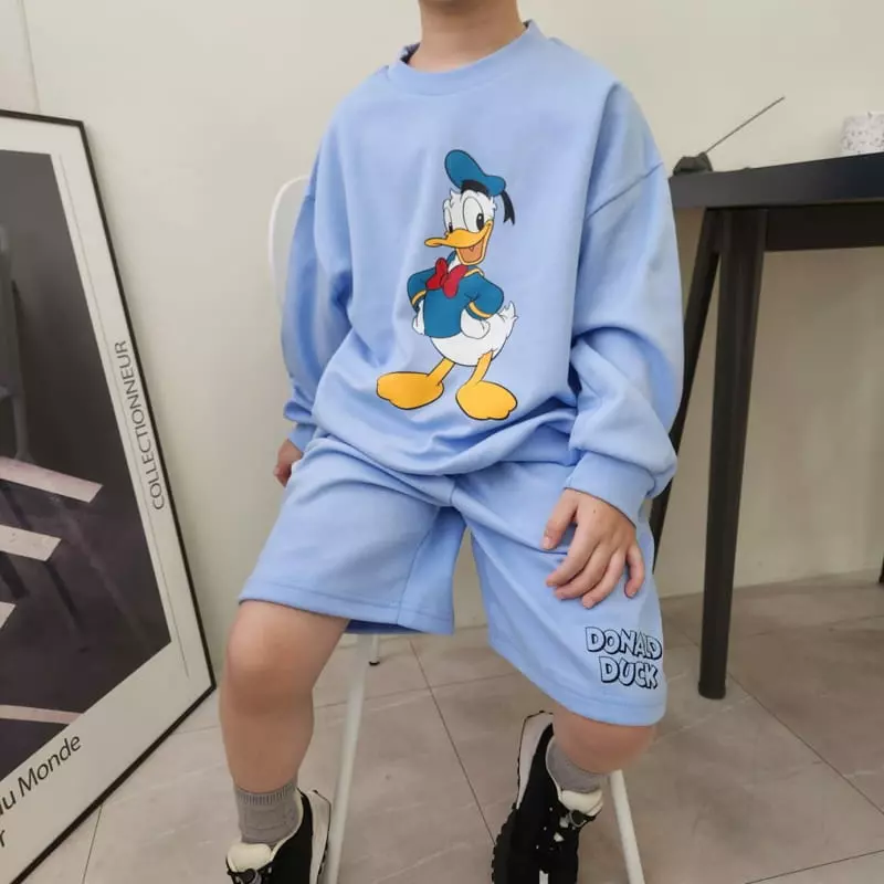 Heart Baby - Korean Children Fashion - #stylishchildhood - M And F Shorts Top Bottom Set - 9