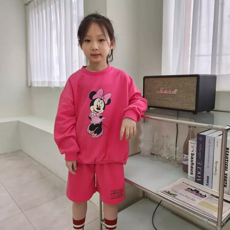 Heart Baby - Korean Children Fashion - #todddlerfashion - M And F Shorts Top Bottom Set - 7
