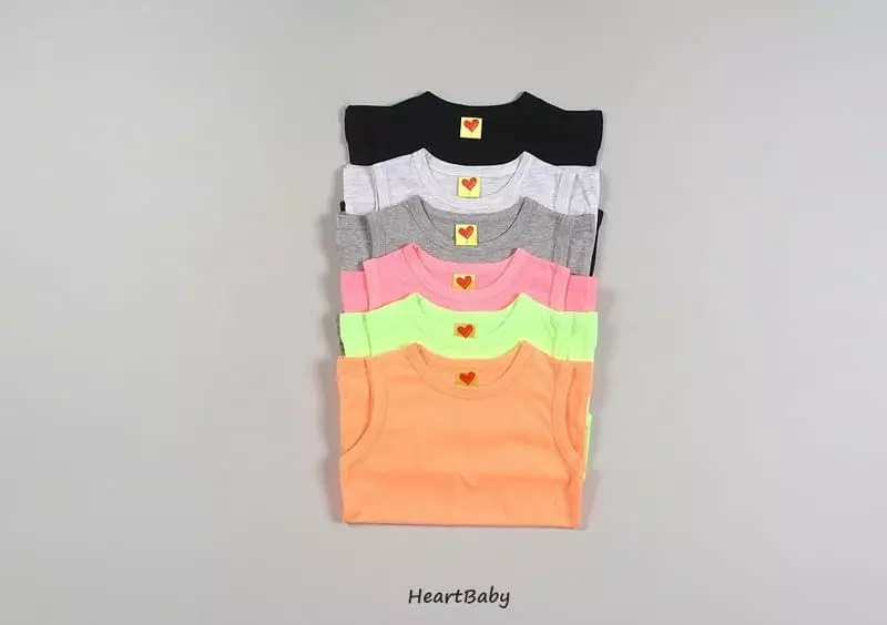 Heart Baby - Korean Children Fashion - #todddlerfashion - Layered Long Sleeveless - 3