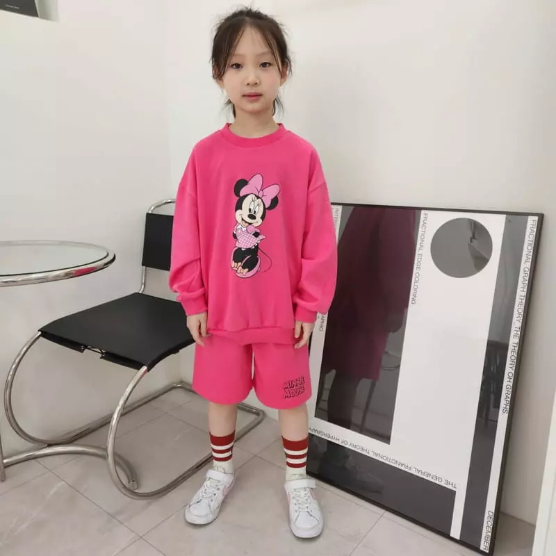 Heart Baby - Korean Children Fashion - #toddlerclothing - M And F Shorts Top Bottom Set - 8