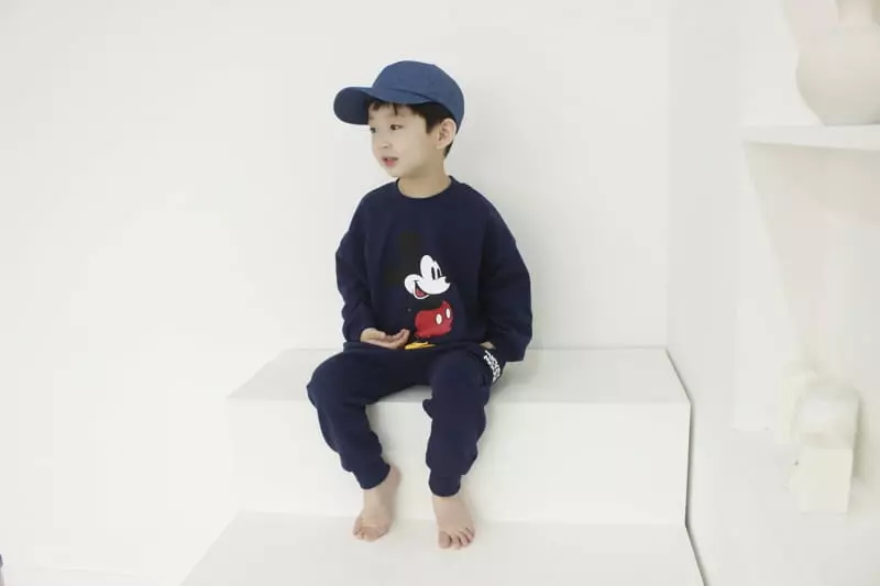 Heart Baby - Korean Children Fashion - #toddlerclothing - M Top Bottom Set - 7