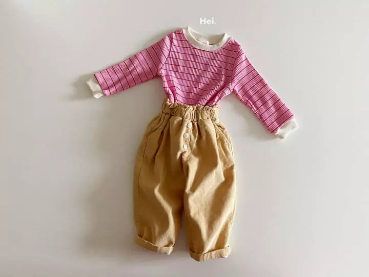 Hei - Korean Children Fashion - #Kfashion4kids - Pop Rib Tee - 7