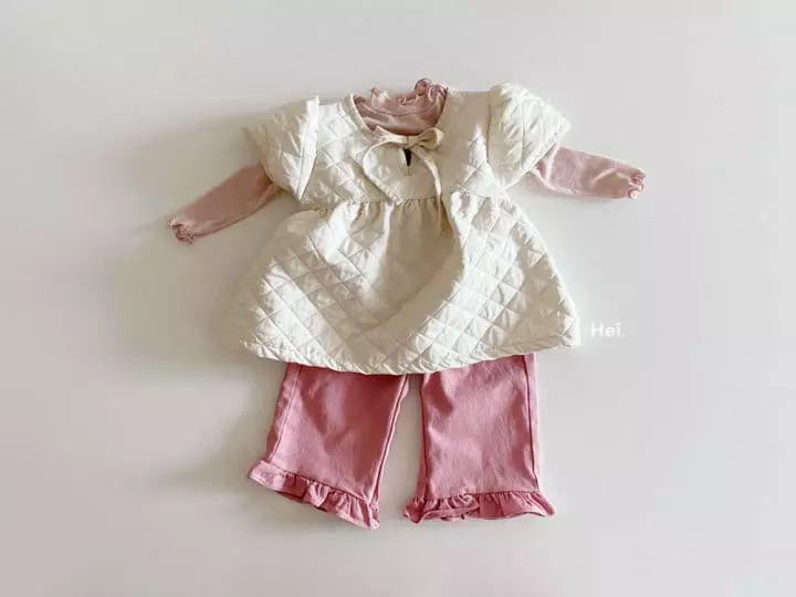 Hei - Korean Children Fashion - #childofig - Quilting Blouse - 7