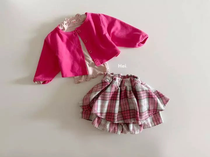 Hei - Korean Children Fashion - #childrensboutique - Check Currot  - 10