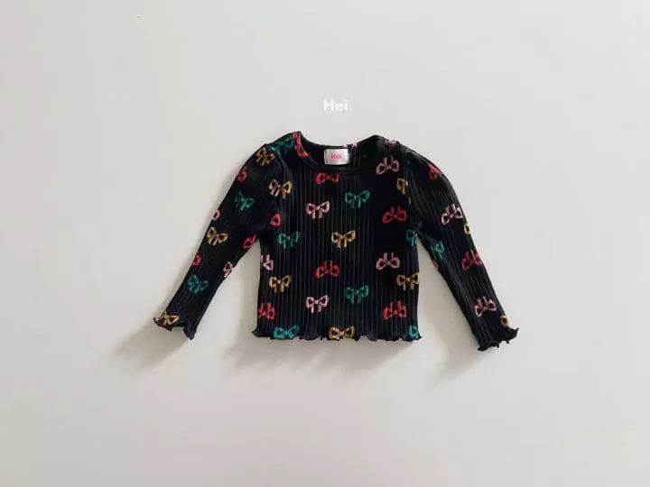 Hei - Korean Children Fashion - #childrensboutique - Ribbon Tee - 12