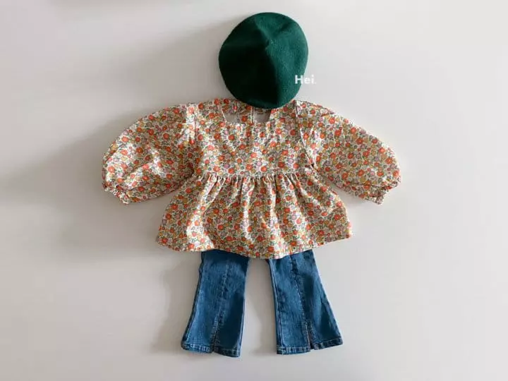 Hei - Korean Children Fashion - #designkidswear - Bootscut Jeans - 3