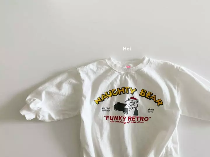 Hei - Korean Children Fashion - #designkidswear - Bear Tee