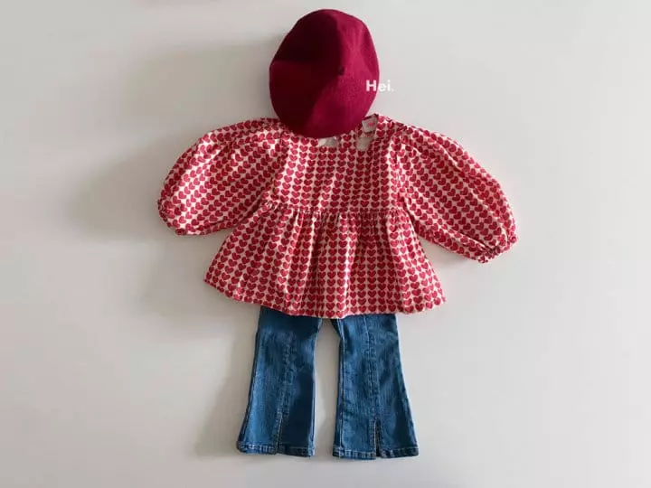Hei - Korean Children Fashion - #designkidswear - Bootscut Jeans - 4