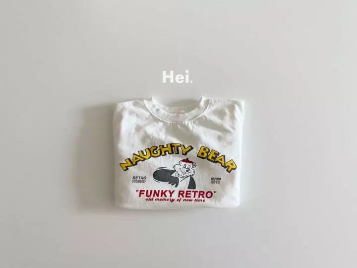 Hei - Korean Children Fashion - #discoveringself - Bear Tee - 2