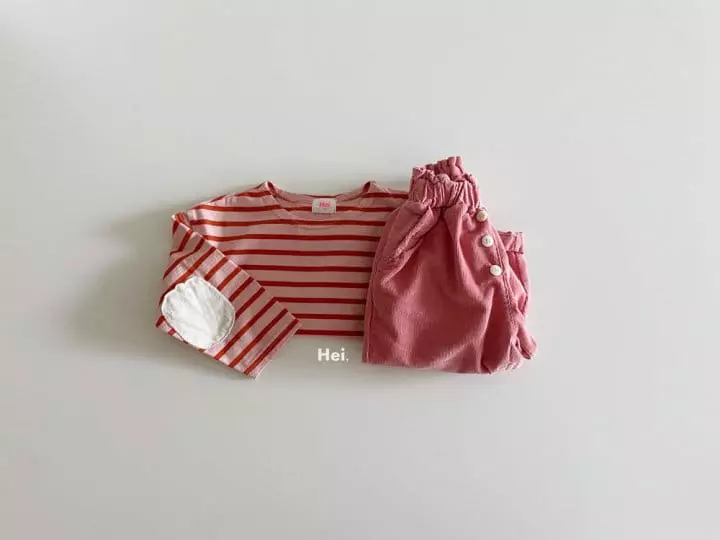 Hei - Korean Children Fashion - #kidsshorts - Bread Tee - 7