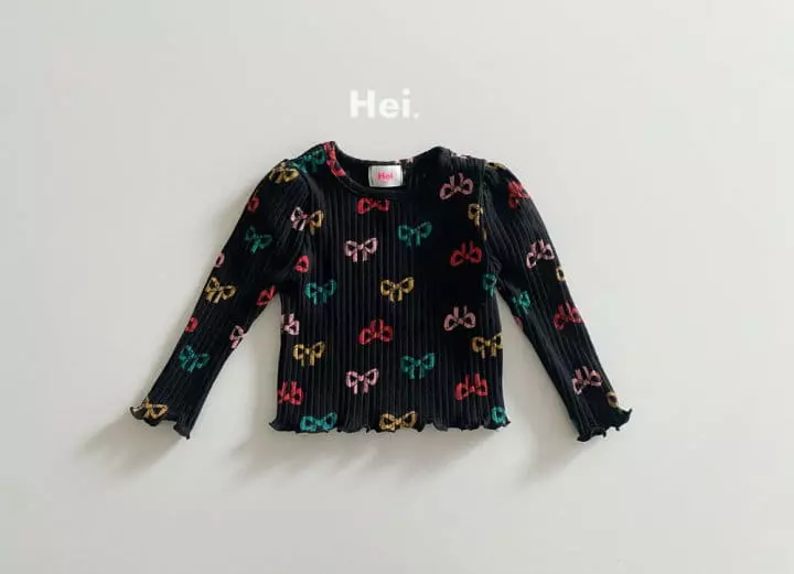 Hei - Korean Children Fashion - #kidsstore - Ribbon Tee - 3