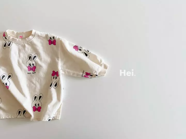 Hei - Korean Children Fashion - #kidsstore - Rabbit Tee - 2