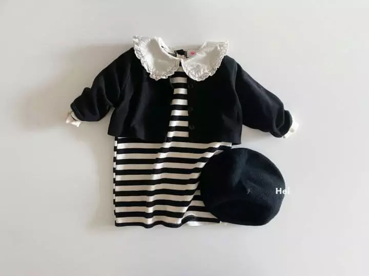Hei - Korean Children Fashion - #kidsstore - Cookie Cream One-piece