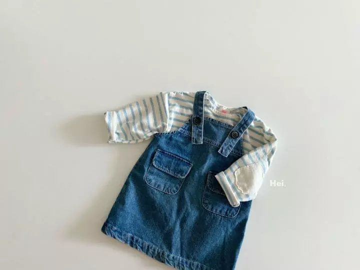 Hei - Korean Children Fashion - #kidzfashiontrend - Poket One-piece - 5