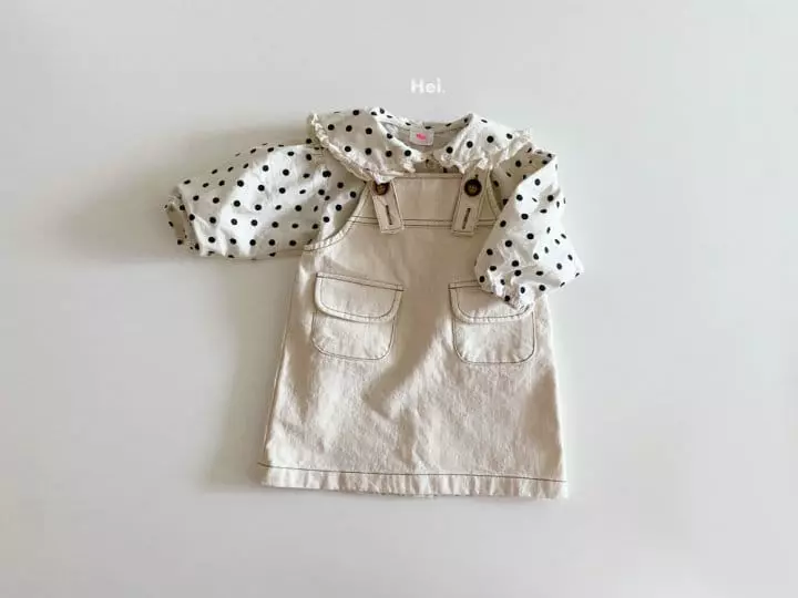 Hei - Korean Children Fashion - #littlefashionista - Dot Blouse - 5