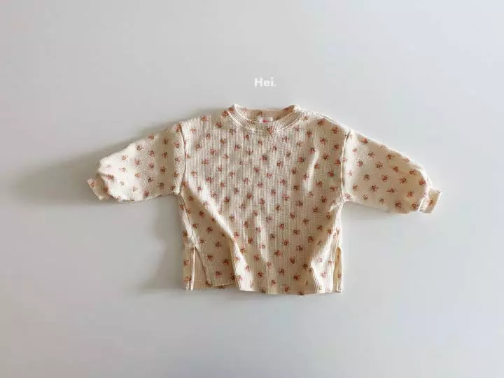 Hei - Korean Children Fashion - #magicofchildhood - Waffle Tee