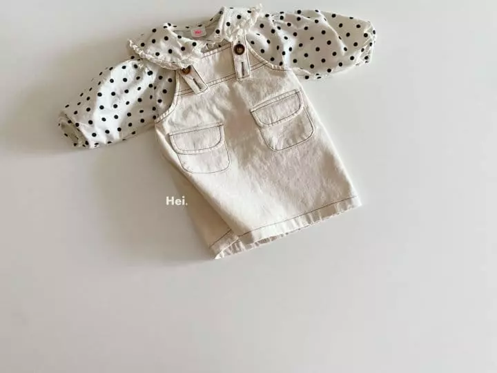 Hei - Korean Children Fashion - #magicofchildhood - Dot Blouse - 6