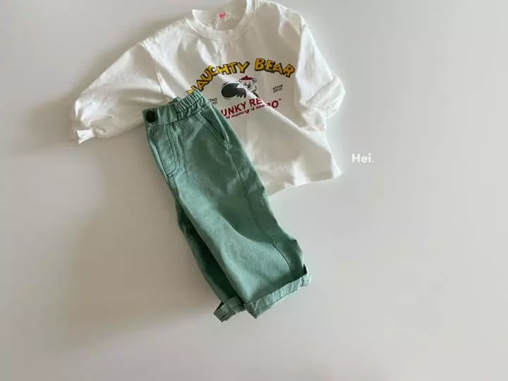 Hei - Korean Children Fashion - #minifashionista - Bear Tee - 10