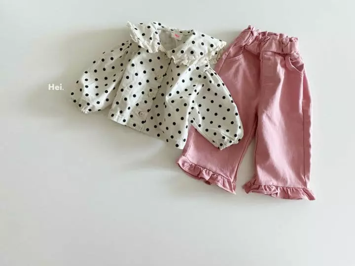 Hei - Korean Children Fashion - #minifashionista - Dot Blouse - 7
