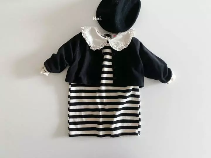 Hei - Korean Children Fashion - #minifashionista - Cookie Cream One-piece - 6