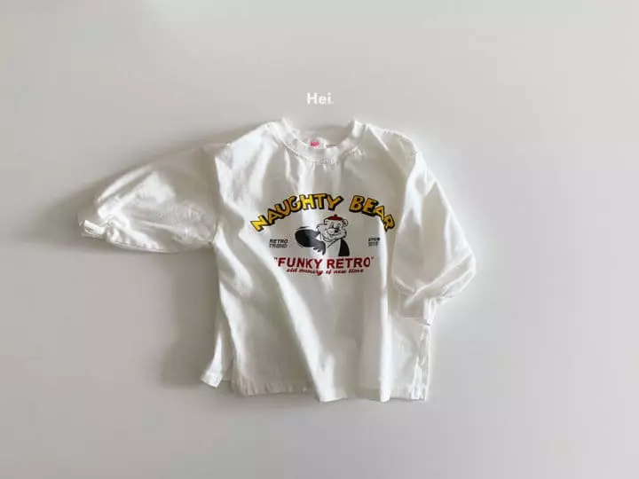 Hei - Korean Children Fashion - #prettylittlegirls - Bear Tee - 11