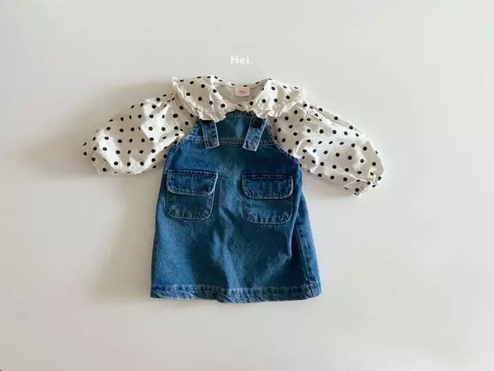 Hei - Korean Children Fashion - #prettylittlegirls - Poket One-piece - 10