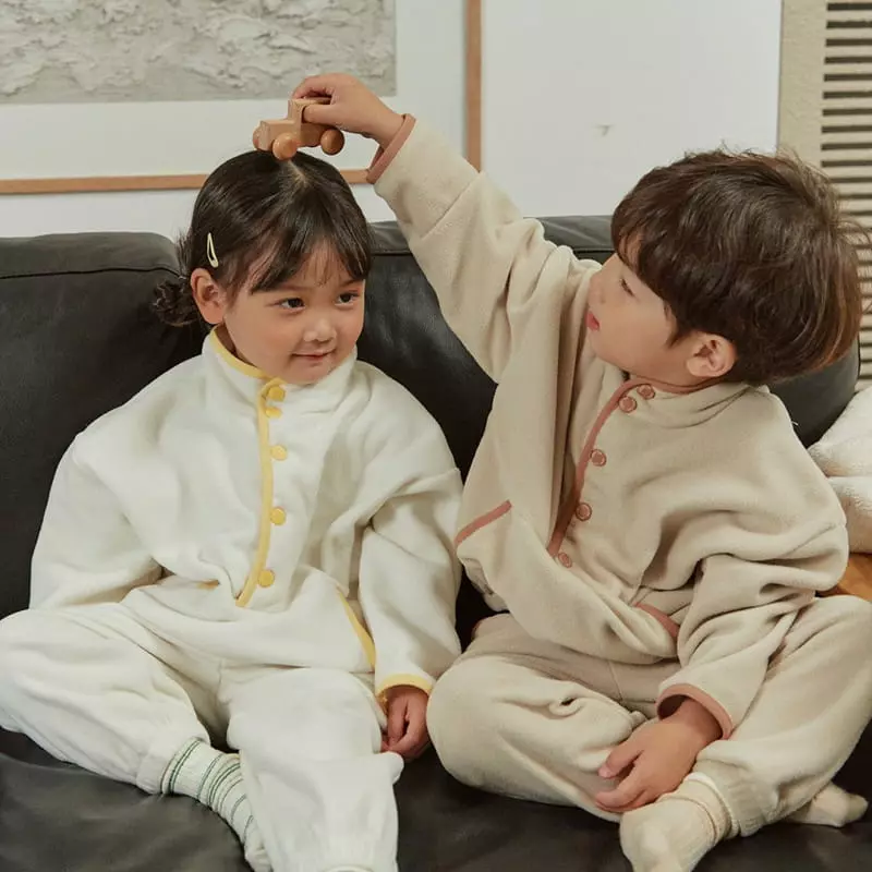 Here I Am - Korean Children Fashion - #childofig - Hipen Fleece Set up - 11