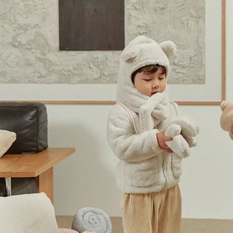 Here I Am - Korean Children Fashion - #discoveringself - Kinder Muffler - 6