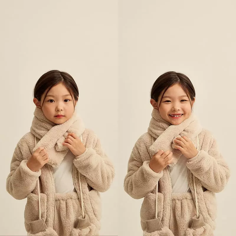 Here I Am - Korean Children Fashion - #kidsstore - Kinder Muffler - 9