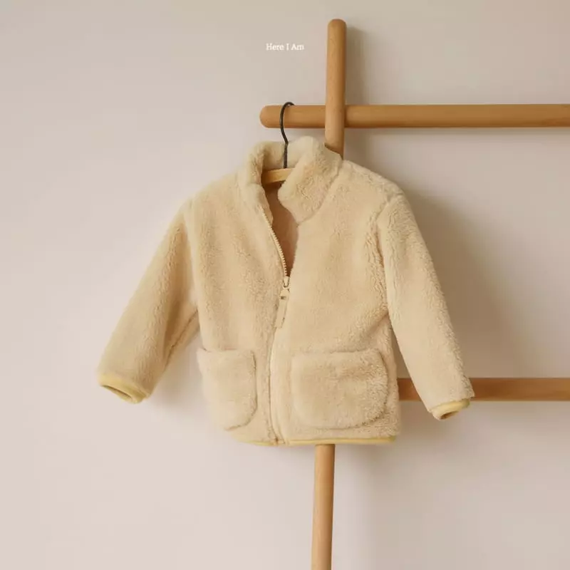 Here I Am - Korean Children Fashion - #prettylittlegirls - Kinder Fleece Jacket With Mom - 11