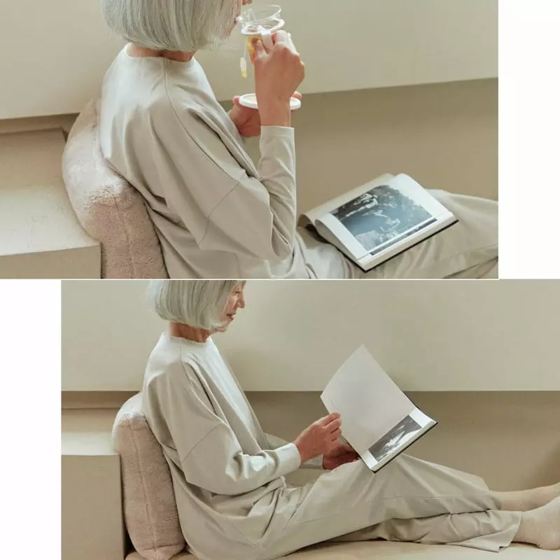Here I Am - Korean Women Fashion - #womensfashion - Cloden Set Up Mom - 4